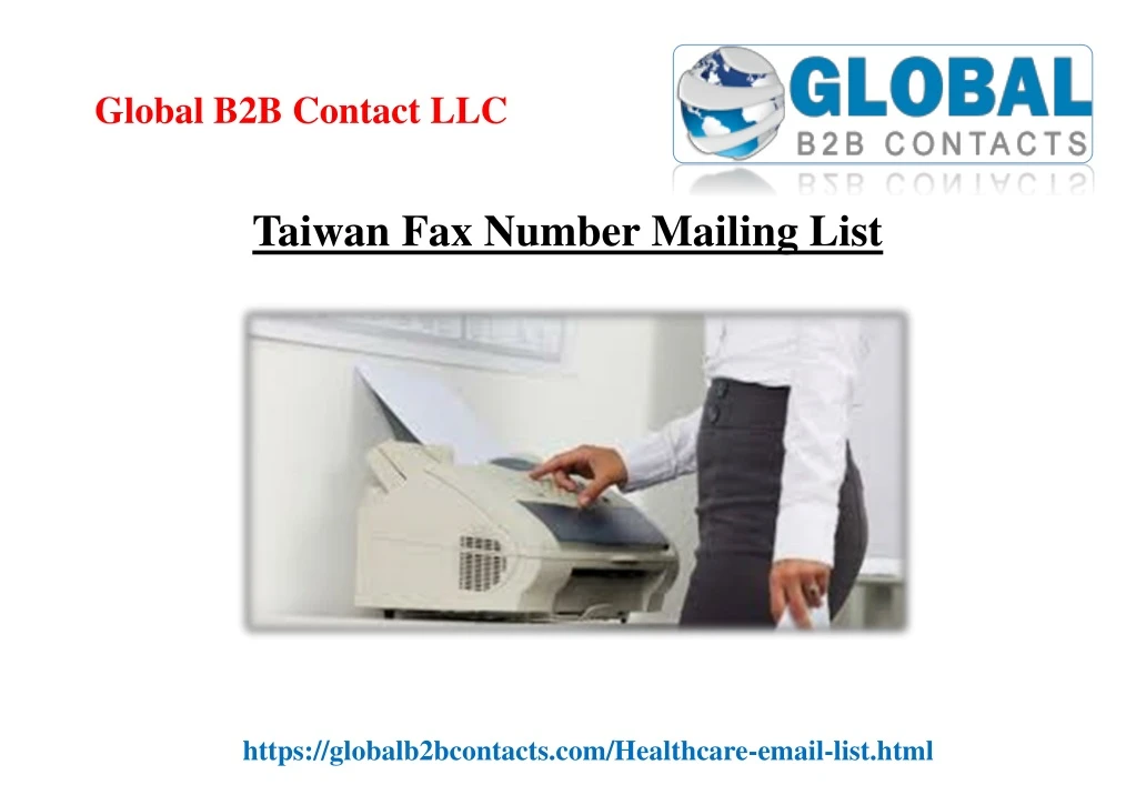taiwan fax number mailing list