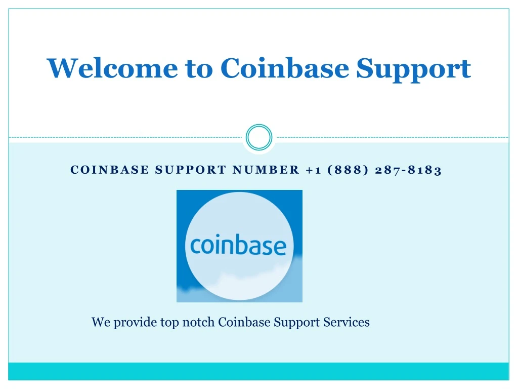welcome to coinbase support