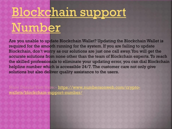 Blockchain Support Number 1{856 558-9404 number