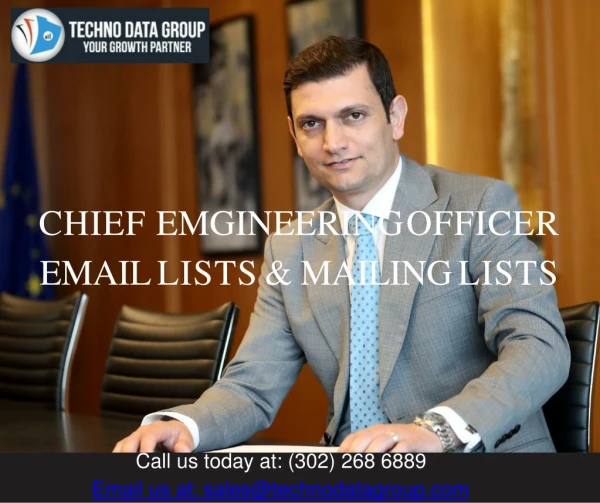 CEO Email Lists & Mailing Lists | Chief Engineering Officer Email Lists | CEO Email Database in USA