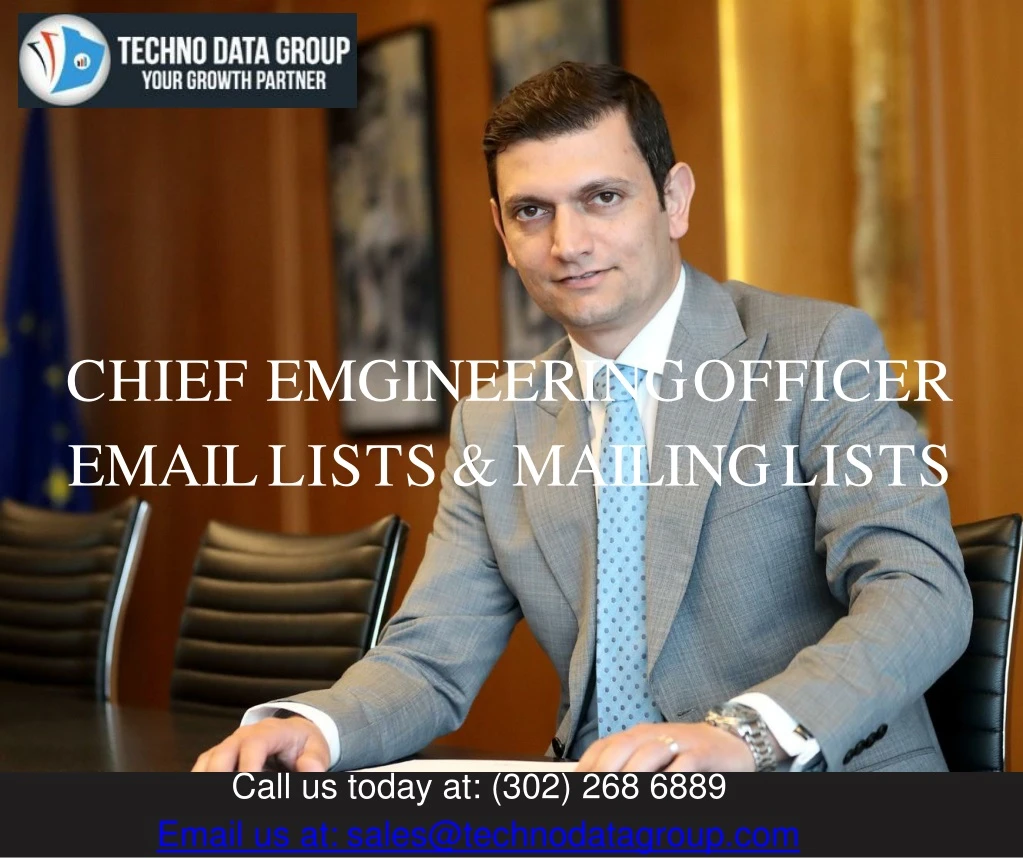 chief emgineering officer email lists mailing