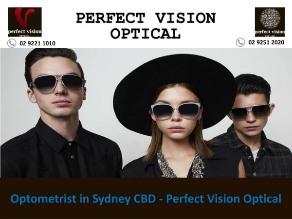 Optometrist in Sydney CBD - Perfect Vision Optical