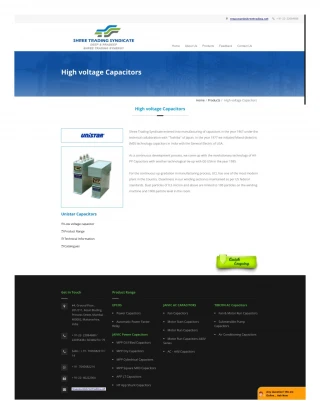 high voltage capacitors - slide 1