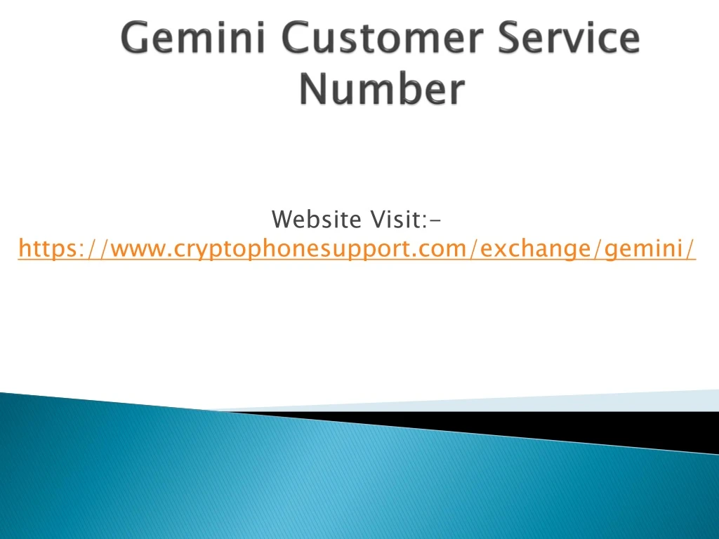 gemini customer service number