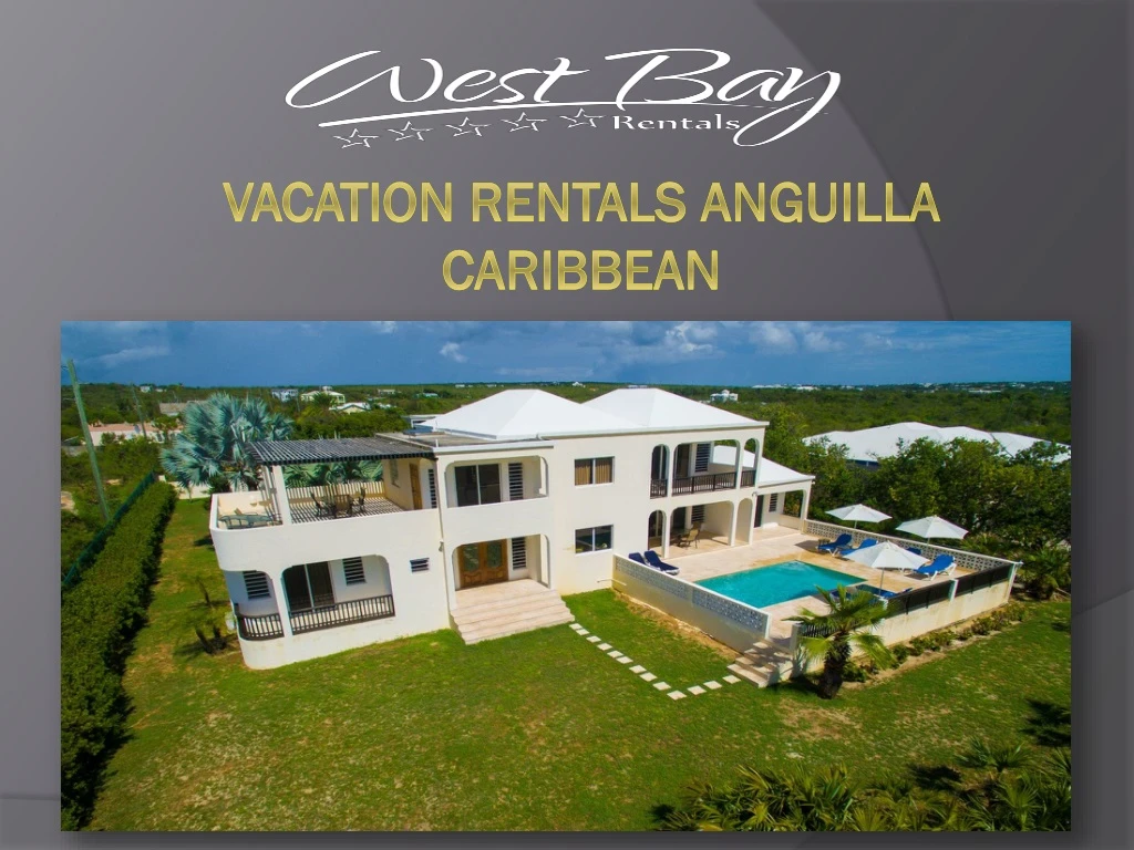 vacation rentals anguilla caribbean