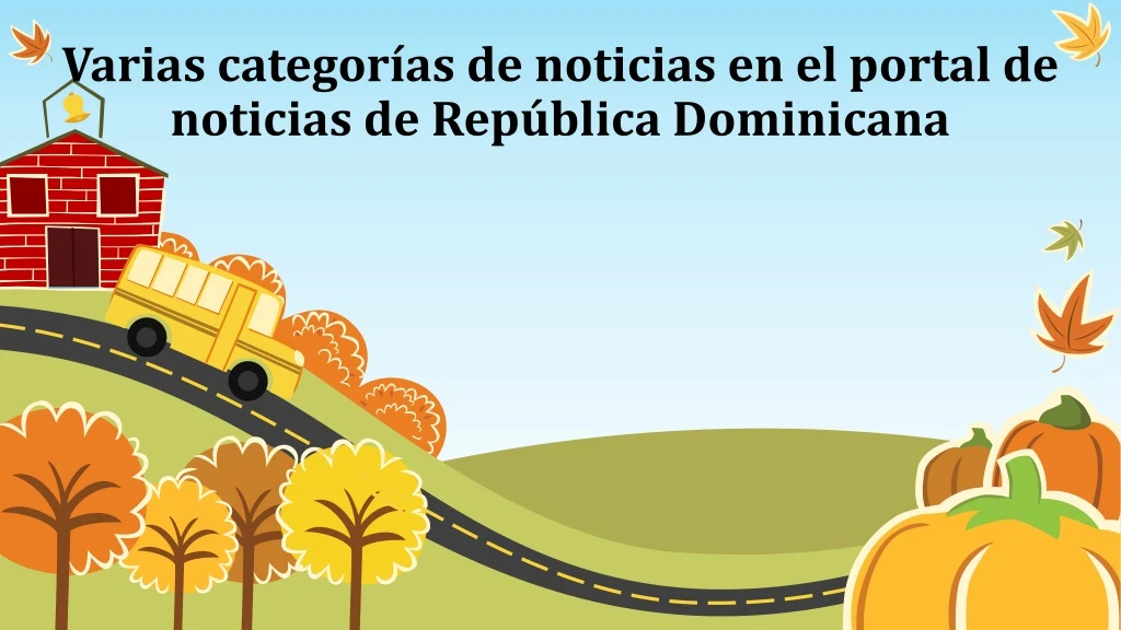 varias categor as de noticias en el portal de noticias de rep blica dominicana