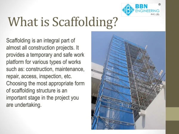 What is Scaffolding and What are its type?