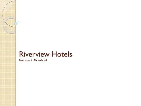 hotels near sabarmati riverfront