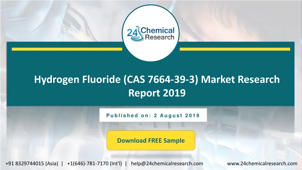hydrogen fluoride cas 7664 39 3 market research