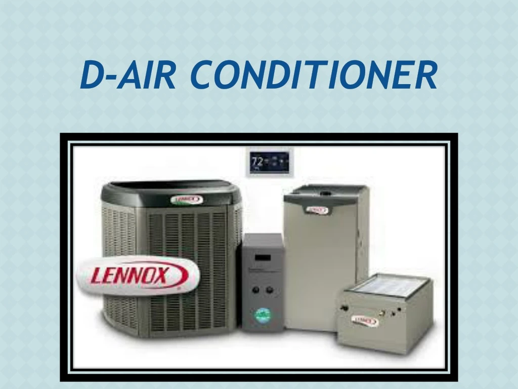 d air conditioner