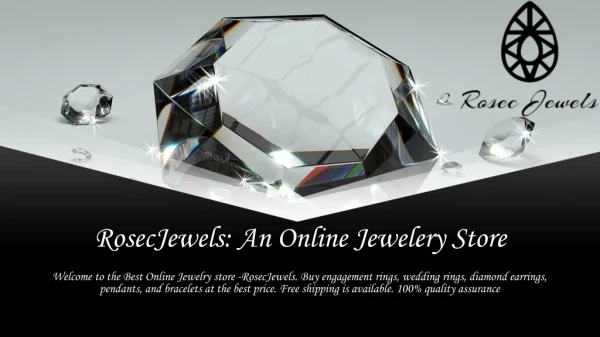 RosecJewelers - An online jewelery store