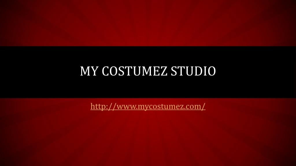 my costumez studio