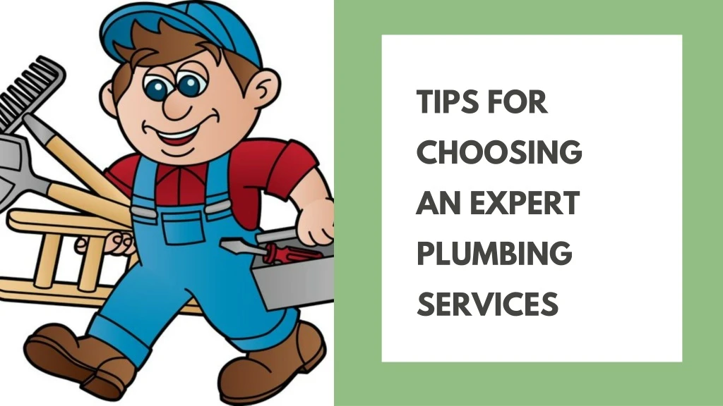 tips for choosing an expert plumbing services