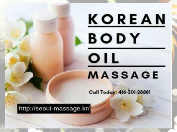 Seoul Outcall Massage at Best Price