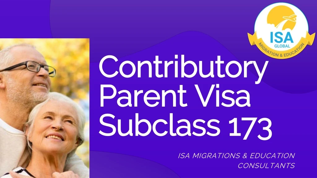 contributory parent visa subclass 173