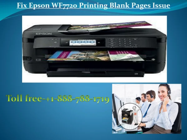 How to Fix Epson WF 7720 Printing Blank Pages