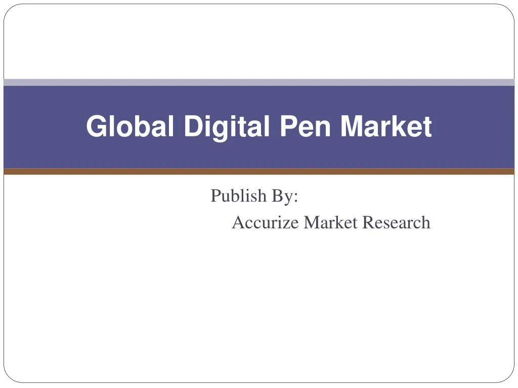 global digital pen market