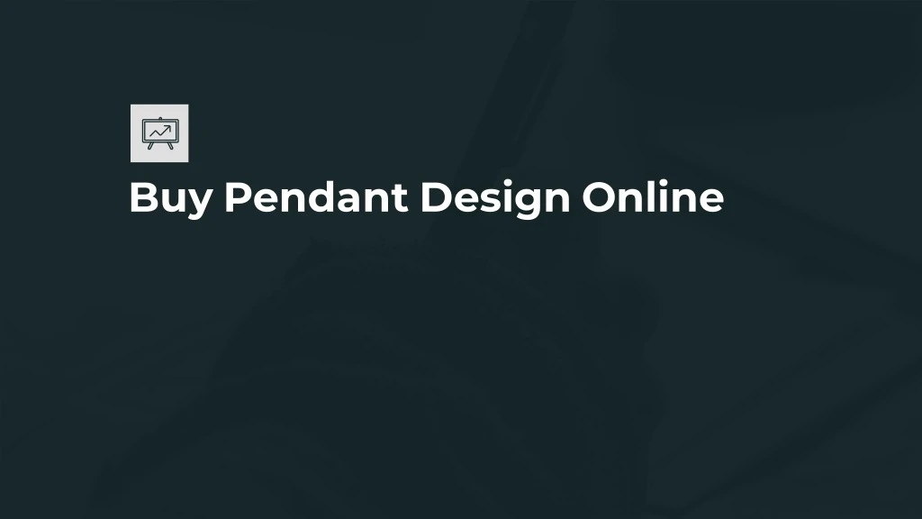 buy pendant design online