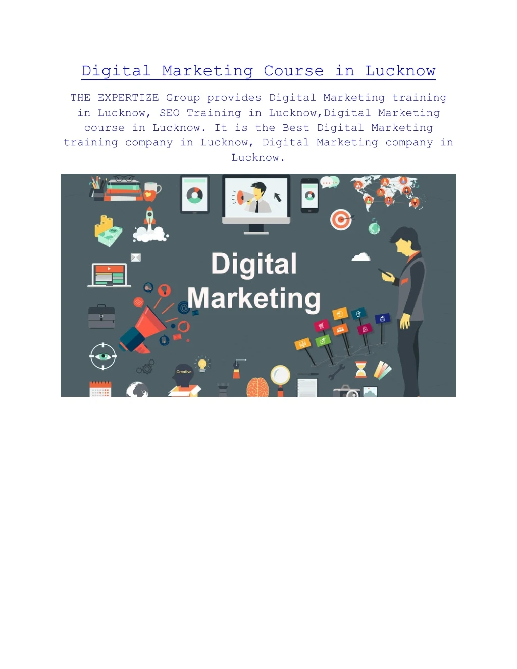 digital marketing course in lucknow