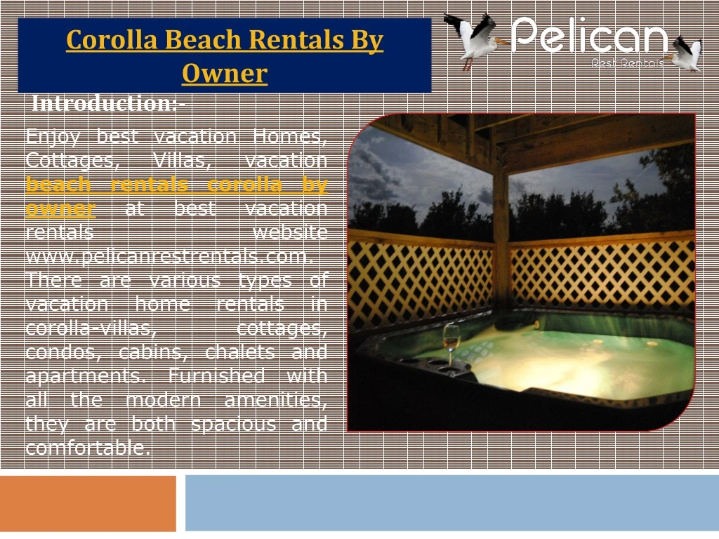 corolla beach rentals by owner