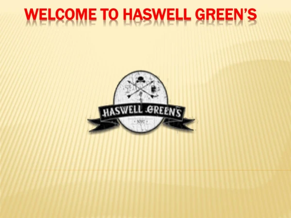 Haswell Green's - The Best Places For Live Music In NYC