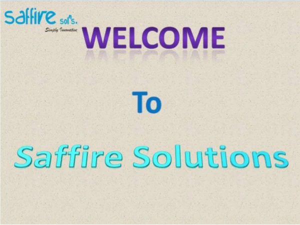 Saffire Solutions Gives Best Quality of LED Light