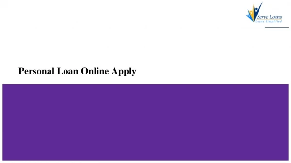 Personal Loan Companies | Personal Loan Online Apply – VserveLoans