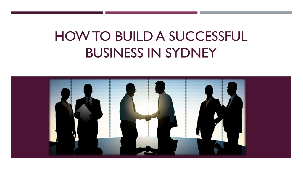 how to build a successful business in sydney