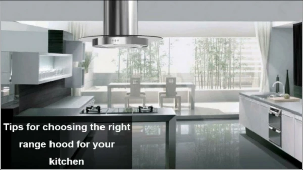 Choose the Perfect Range Hood for Your Kitchen