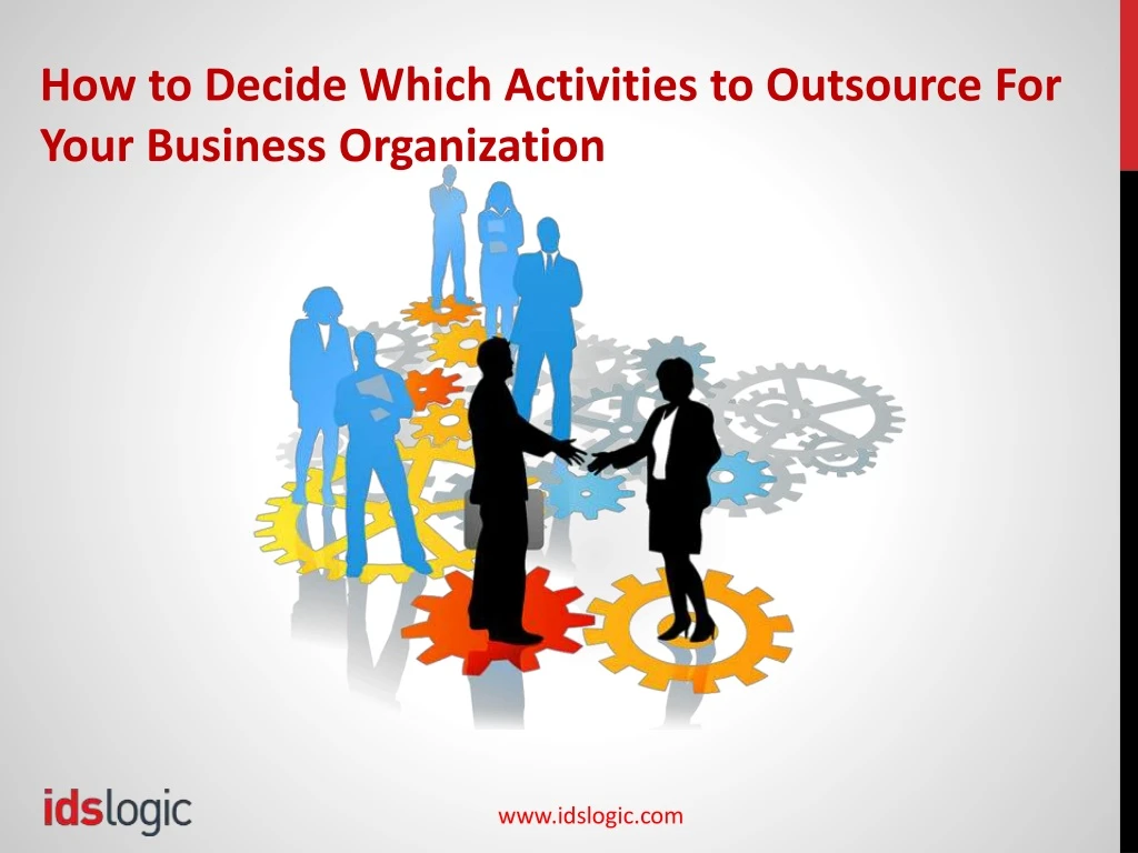 how to decide which activities to outsource