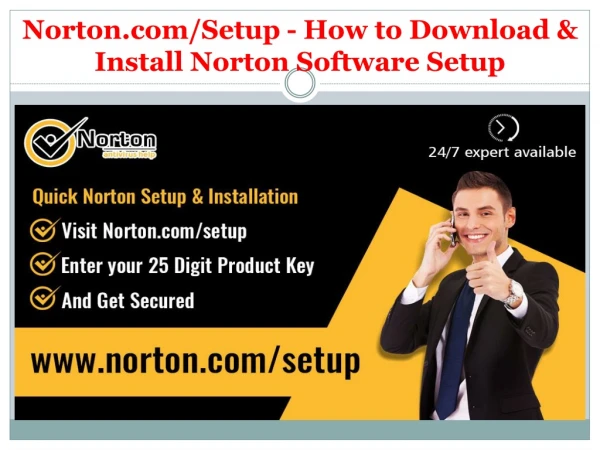 Norton.com/Setup - How to Download & Install Norton Software Setup