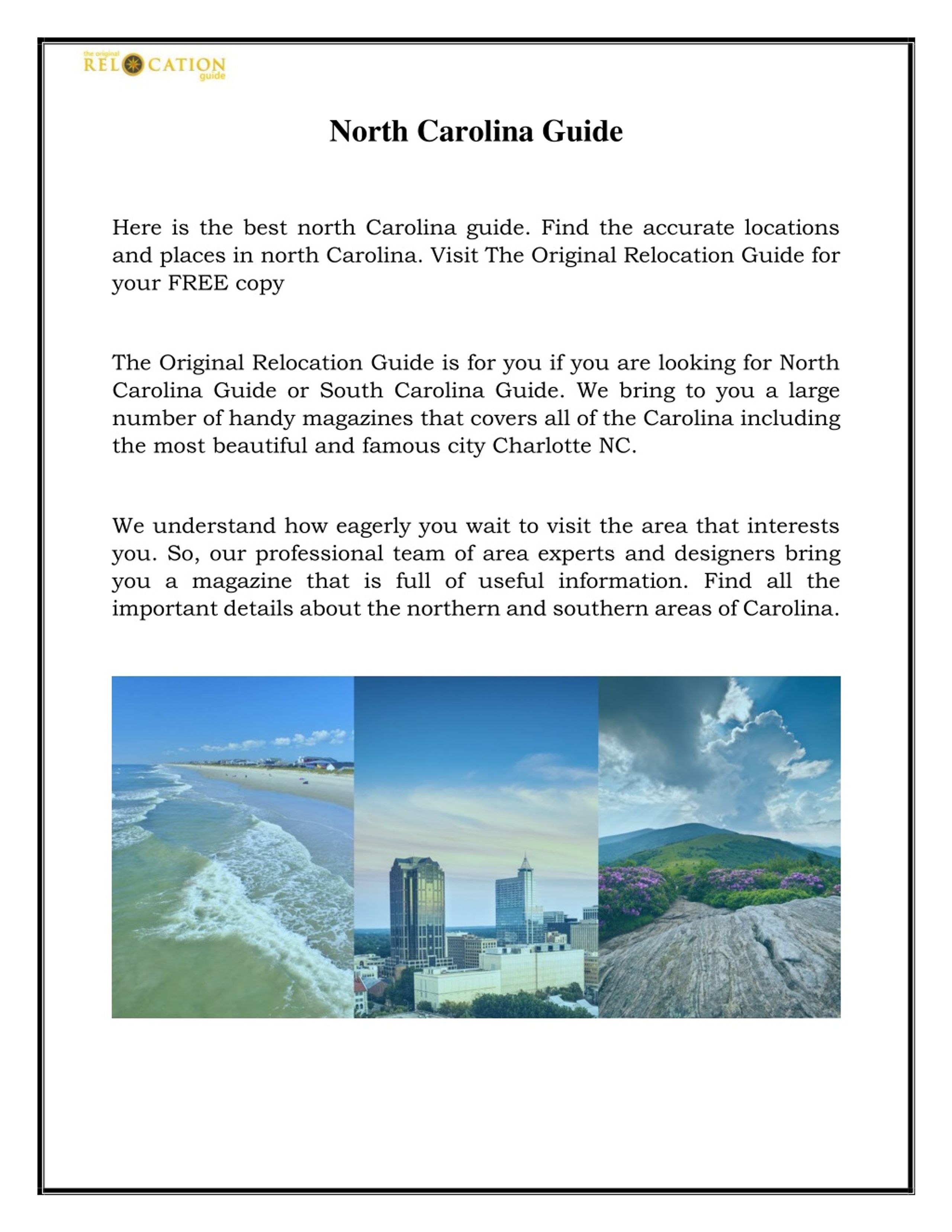 PPT - North Carolina Guide PowerPoint Presentation, free download - ID ...