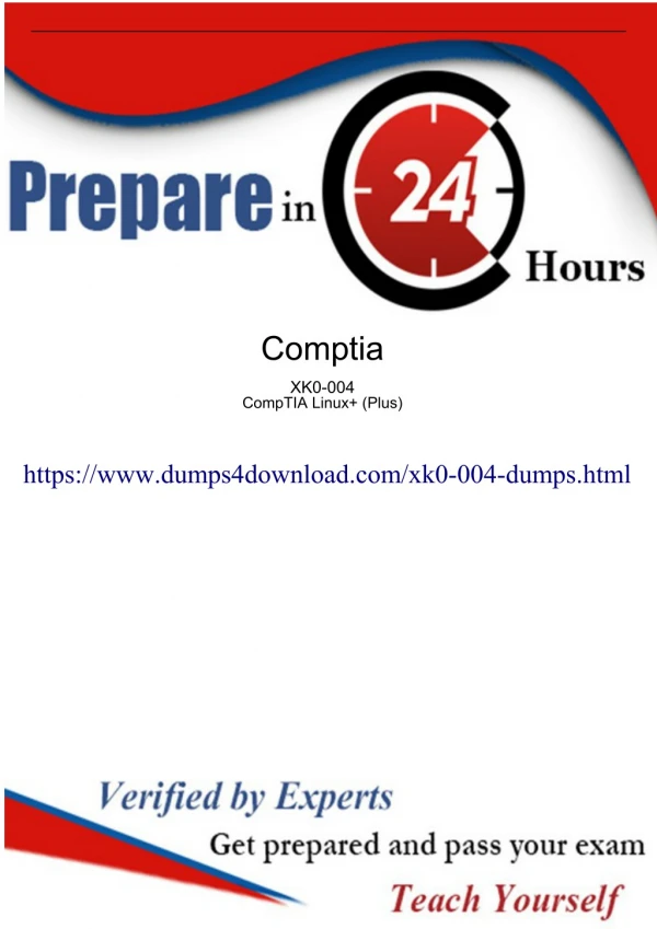 Download CompTIA XK0-004 Exam Dumps Questions | XK0-004 Dumps