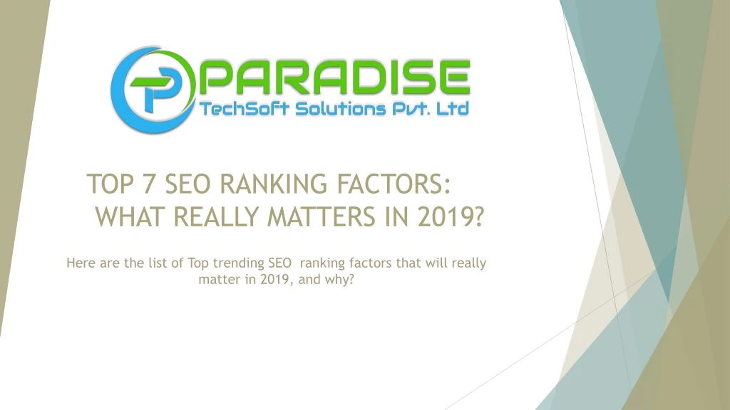 top 7 seo ranking factors what really matters in 2019