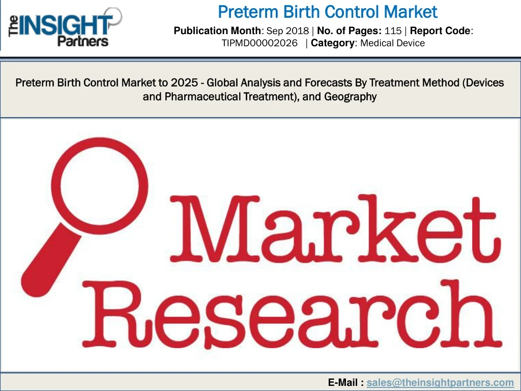 preterm birth control market