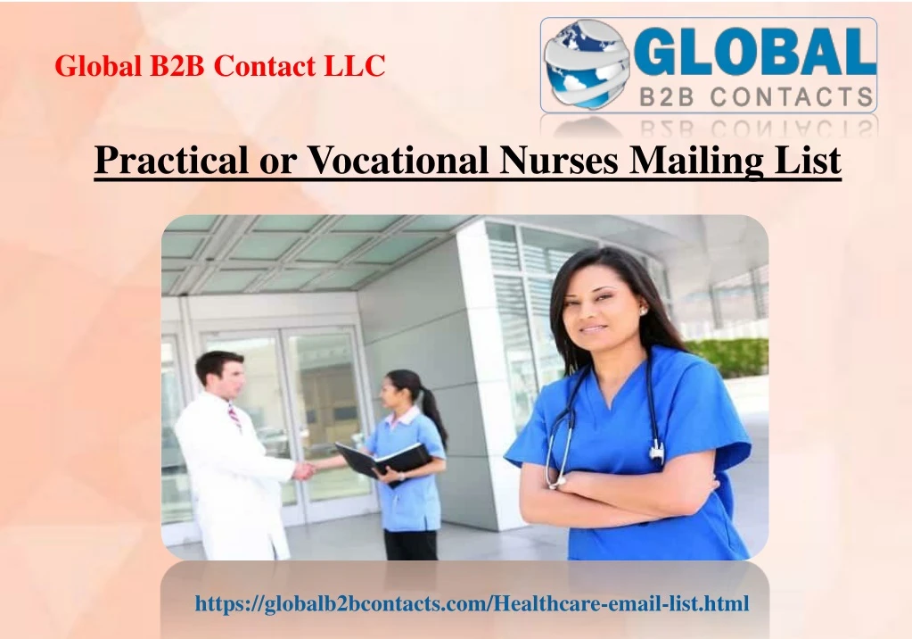 practical or vocational nurses mailing list