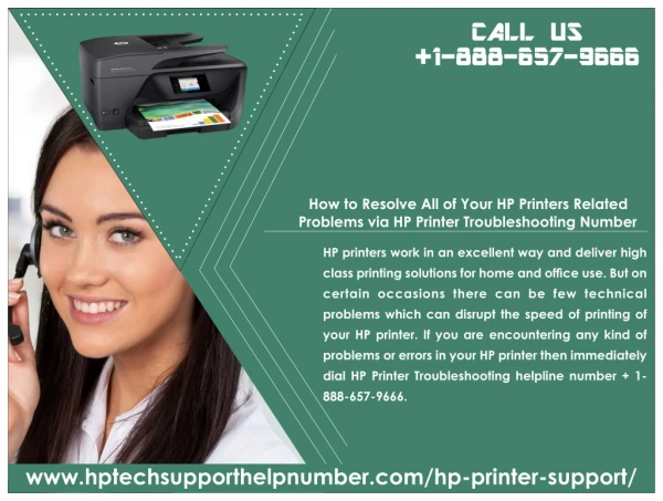 Contact HP Printer Troubleshooting Number To Avail Instant Help