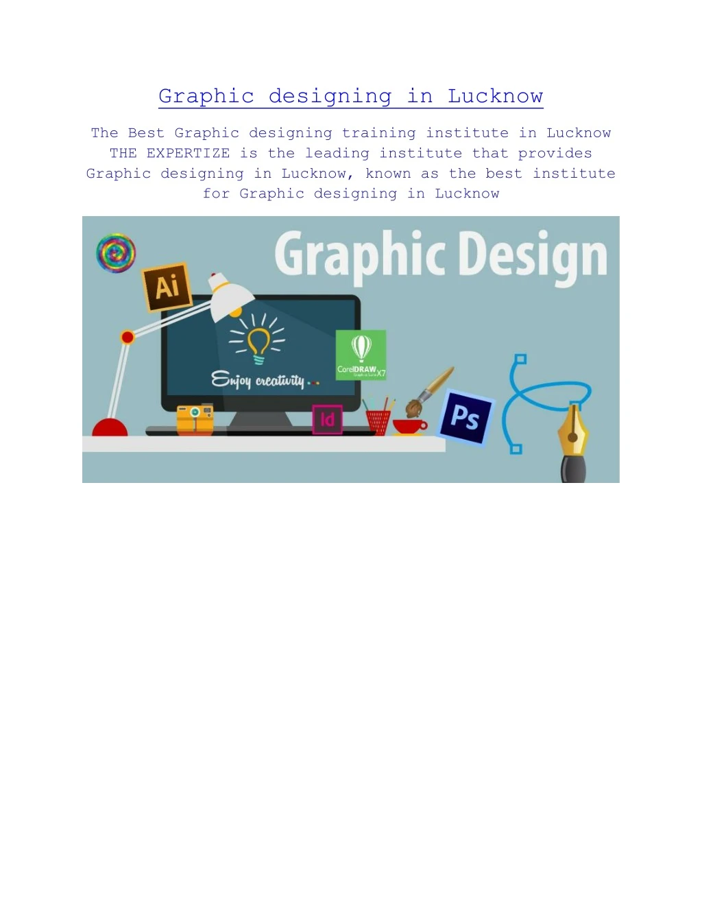 graphic designing in lucknow