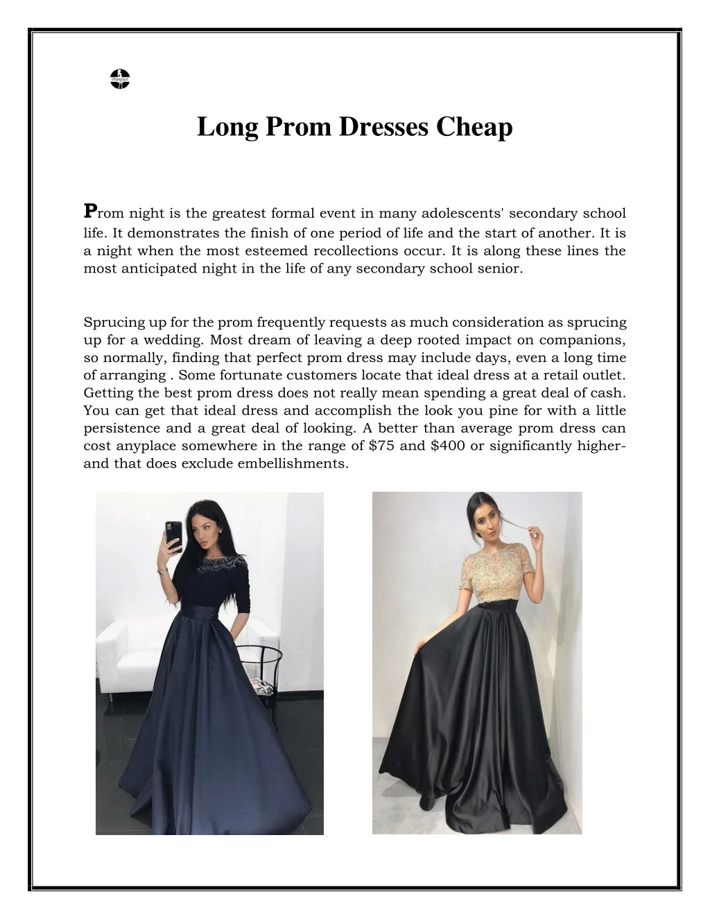 long prom dresses cheap