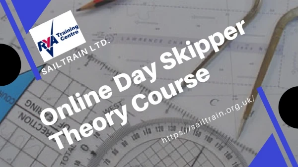 Online Day Skipper Theory Course