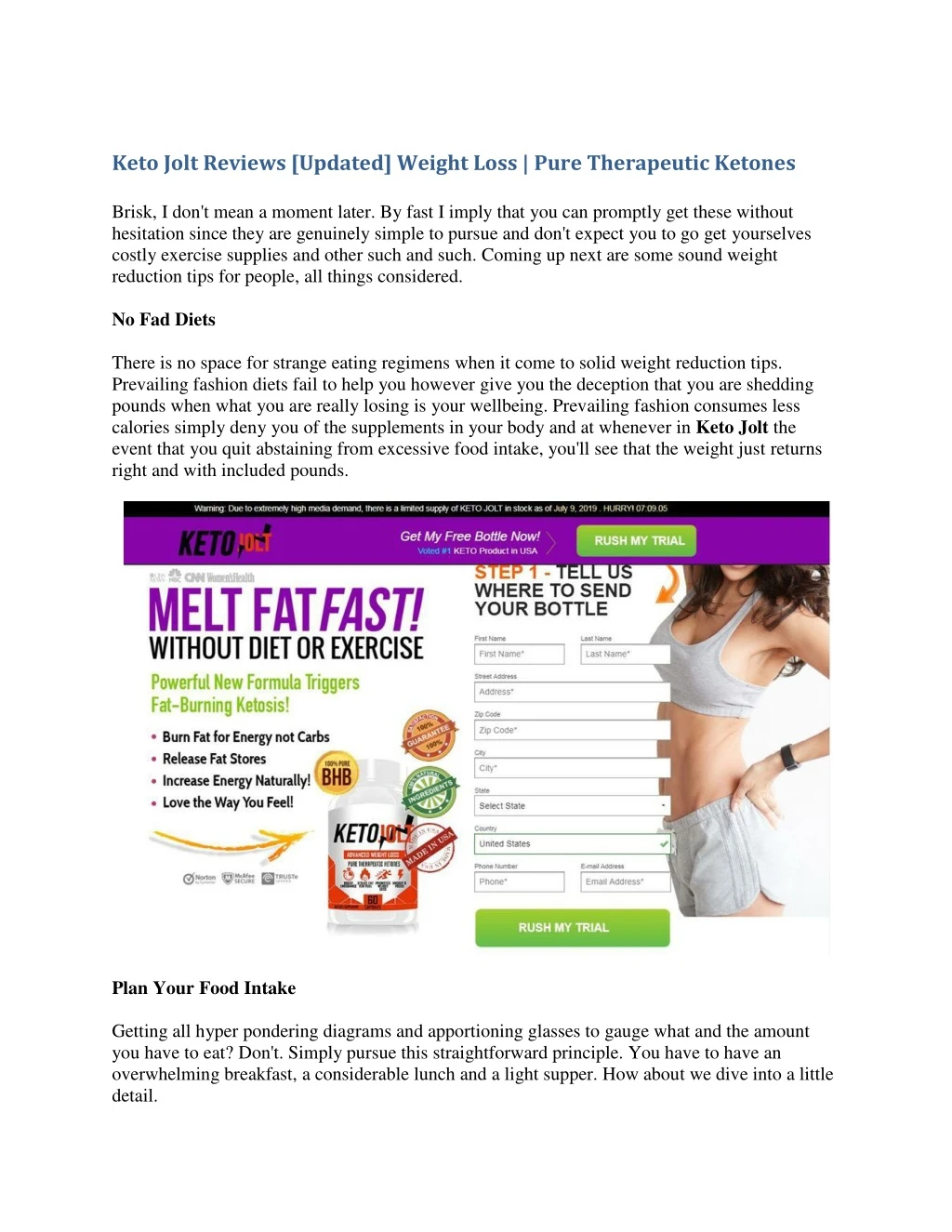 keto jolt reviews updated weight loss pure