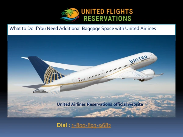 need additional baggage space with united airlines