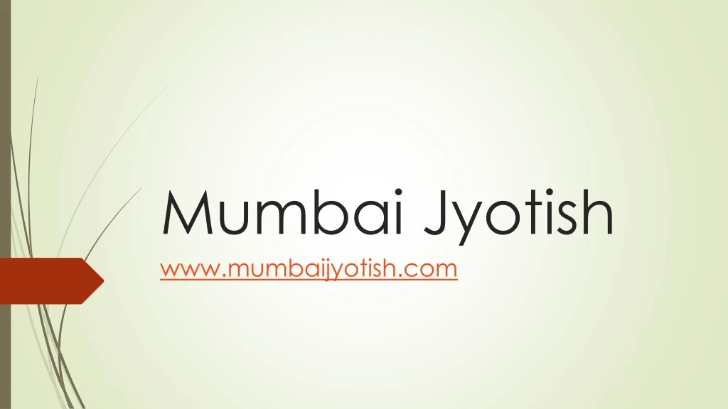 mumbai jyotish