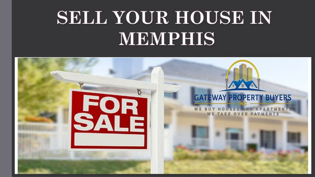 sell your house in memphis