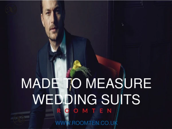 Made to Measure Wedding Suits