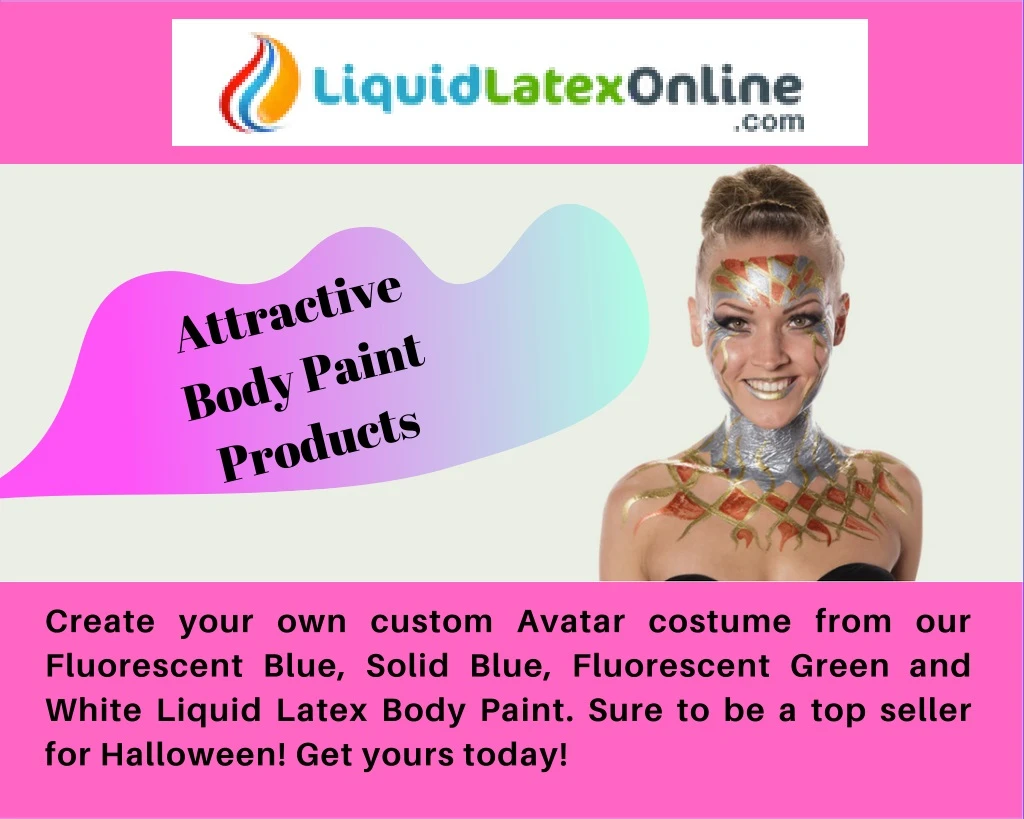 attractive body paint products