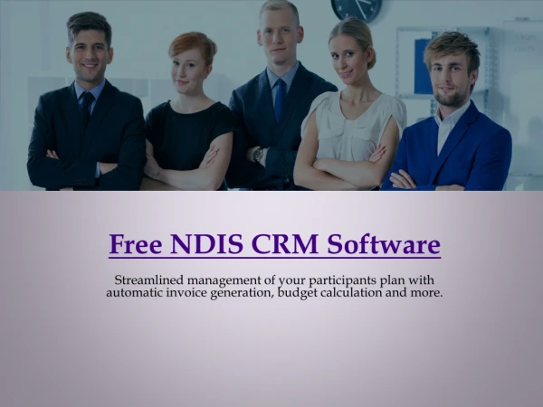 Free NDIS CRM Management Software