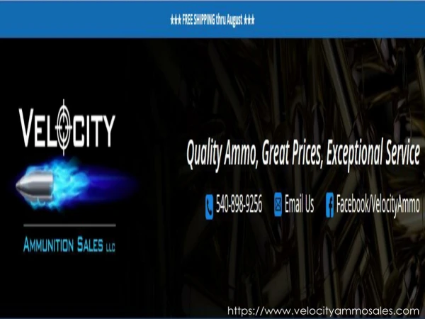Velocity Ammunition Sales, LLC
