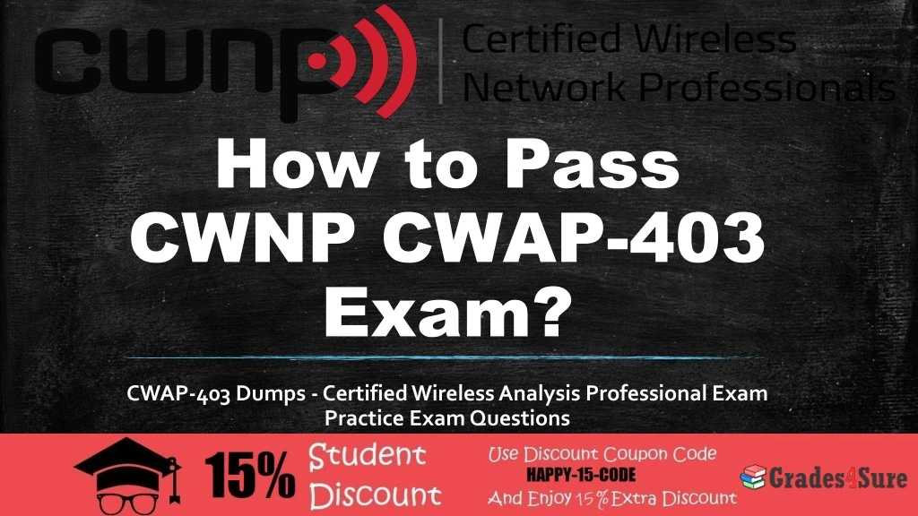 how to pass cwnp cwap 403 exam
