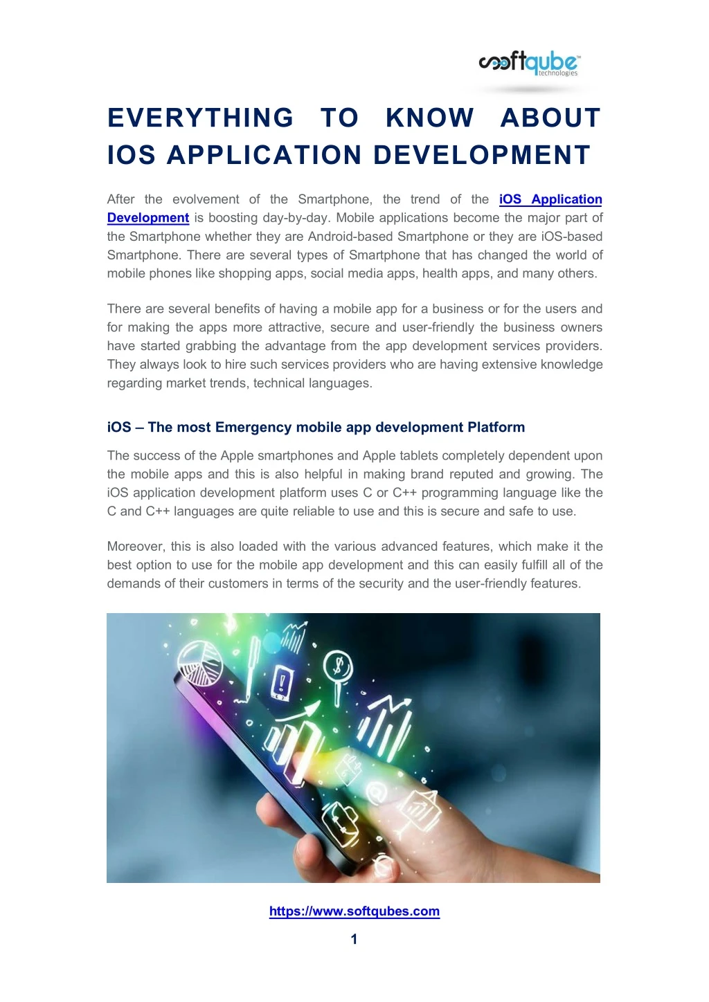 everything ios application development